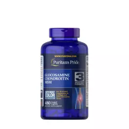   Puritan's Pride Double Strength Glucosamine, Chondroitin & MSM (480 comprimate)