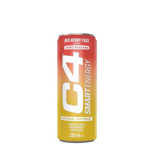 Cellucor Smart Energy Drink (330 ml, Fructe roșii Yuzu)