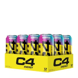   Cellucor C4 Explosive Energy Drink (12 x 500 ml, Cosmic Rainbow)