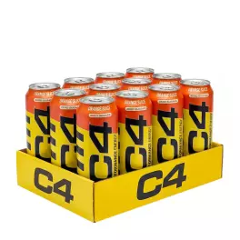   Cellucor C4 Explosive Energy Drink (12 x 500 ml, Orange Slice)