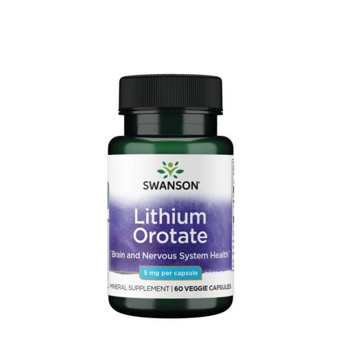 Swanson Lithium Orotate (60 Capsule Vegetale)