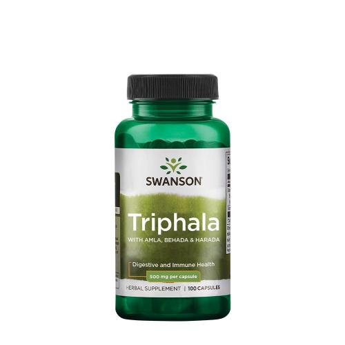 Swanson Triphala With Amla, Behada & Harada 500 mg (100 Capsule)