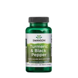 Swanson Turmeric & Black Pepper (60 Capsule)