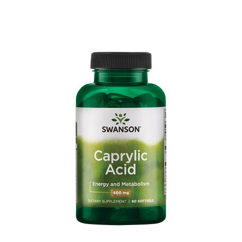 Swanson Caprylic Acid 600 MG (60 Capsule moi)