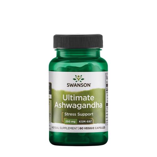 Swanson Ultimate Ashwagandha - KSM-66 250 MG (60 Capsule Vegetale)