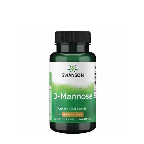 Swanson D-Manoză - D-Mannose (60 Capsule)