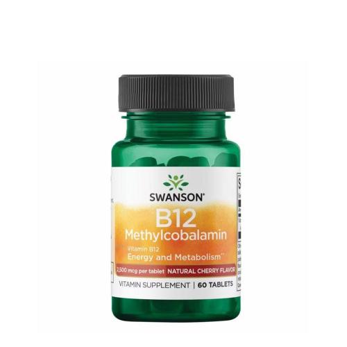 Swanson Vitamina B12 Metilcobalamina - Vitamin B12 Methylcobalamin (60 Comprimate)