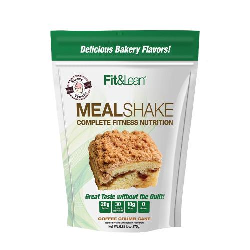 Fit & Lean Meal Shake (370 g, Prăjitură Sfărâmicioasă cu Cafea)