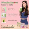 Fit & Lean Matcha Amore - Iced Tea (45 g, Ceai înghețat cu zmeură)