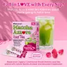 Fit & Lean Matcha Amore - Iced Tea (45 g, Ceai înghețat cu zmeură)