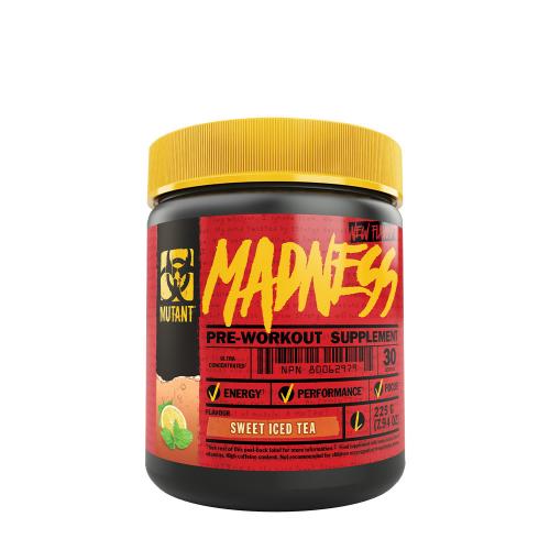 Mutant Madness - Pre-Workout formula (225 g, Ceai Rece și Dulce)