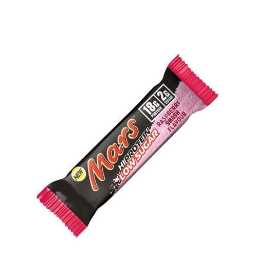 Mars Mars HI-PROTEIN bar cu conținut scăzut de zahăr - Mars HI-PROTEIN Low Sugar Bar (1 Baton, Zmeură)