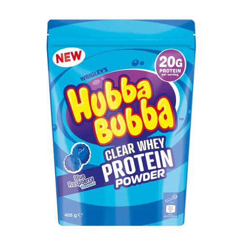 Mars Hubba Bubba Bubba - Pulbere de proteine din zer limpede - Hubba Bubba - Clear Whey Protein Powder (405 g, Zmeură Albastră)