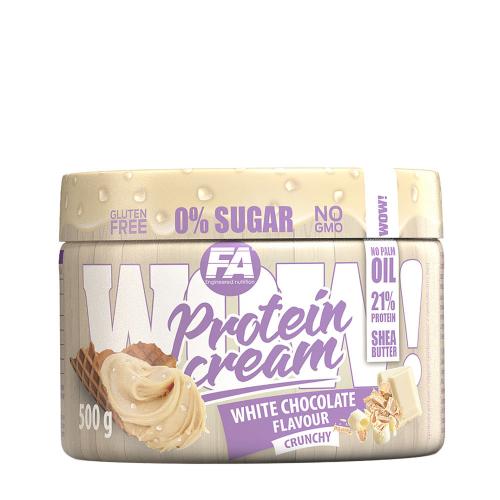 FA - Fitness Authority WOW! Protein Cream (500 g, Ciocolată Albă Crocantă)