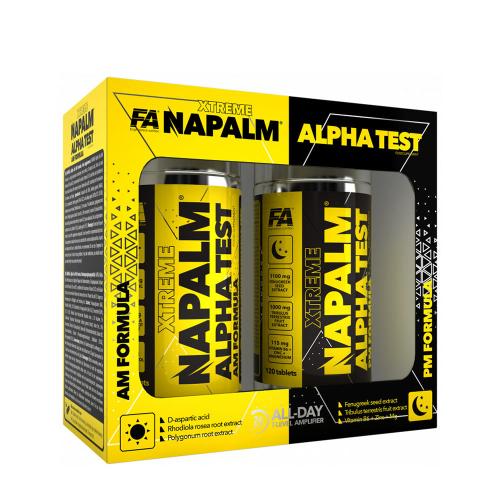 FA - Fitness Authority Xtreme Napalm Alpha Test (AM PM Formula) (240 Comprimate)