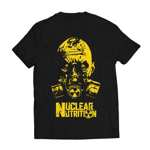 FA - Fitness Authority Nuclear Nutrition T-shirt (black/yellow) (L, Negru și Galben)
