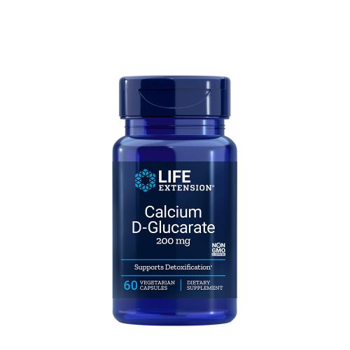 Life Extension Calcium D-Glucarate 200 mg (60 Capsule Vegetale)