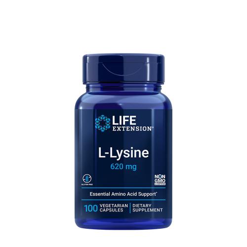 Life Extension L-Lysine 620 mg (100 Capsule Vegetale)