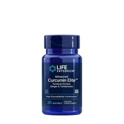 Life Extension Advanced Curcumin Elite Turmeric Extract, Ginger & Turmerones (30 Capsule moi)