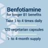 Life Extension Mega Benfotiamine 250 mg (120 Capsule Vegetale)