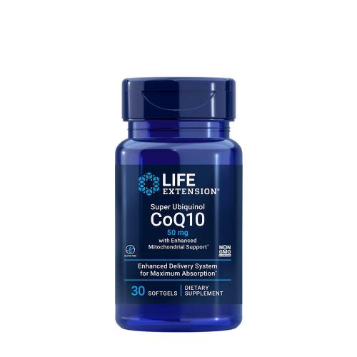 Life Extension Super Ubiquinol CoQ10 50 mg with Enhanced Mitochondrial Support (30 Capsule moi)