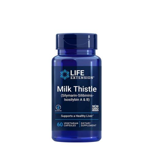 Life Extension Milk Thistle (Silymarin Silibinins Isosilybin A & B) (60 Capsule Vegetale)