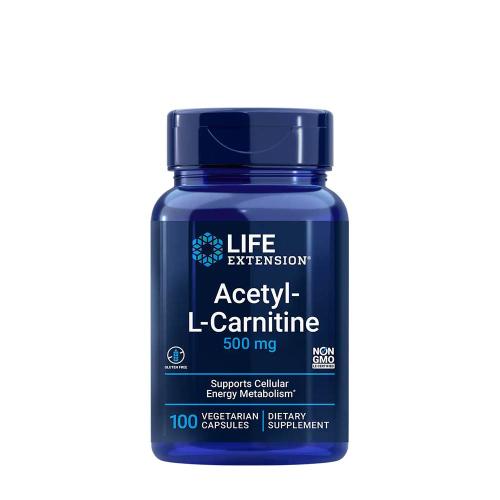 Life Extension Acetyl-L-Carnitine 500 mg (100 Capsule Vegetale)