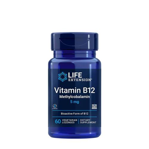 Life Extension Vitamin B12 Methylcobalamin 5 mg (60 Comprimate de Supt)