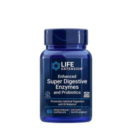   Life Extension Enhanced Super Digestive Enzymes and Probiotics (60 Capsule Vegetale)
