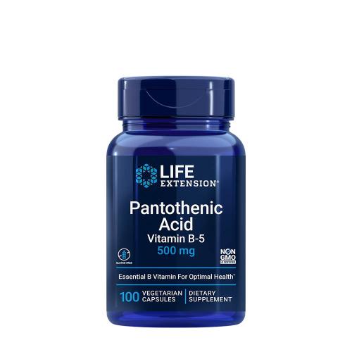 Life Extension Pantothenic Acid 500 mg (100 Capsule Vegetale)