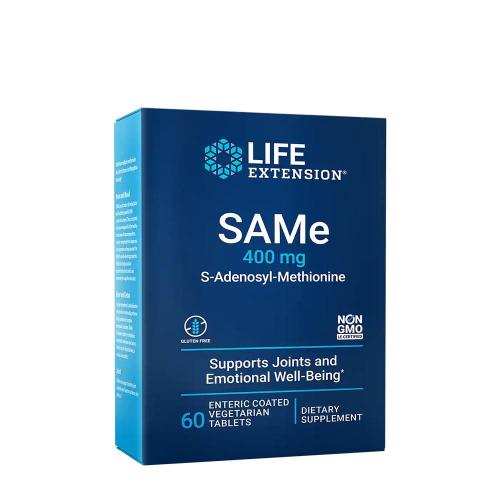 Life Extension SAMe 400 mg (S-Adenosyl-Methionine) (60 Comprimate)
