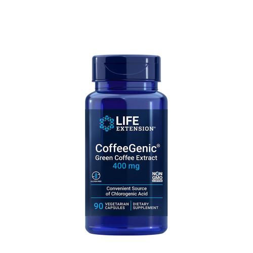 Life Extension CoffeeGenic® Green Coffee Extract (90 Capsule Vegetale)