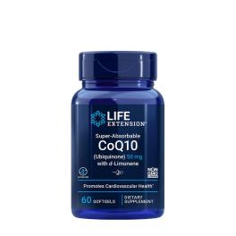   Life Extension Super-Absorbable CoQ10 (Ubiquinone) with d-Limonene (60 Capsule moi)