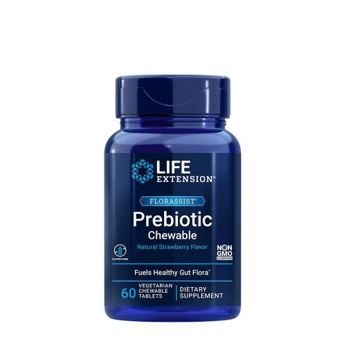 Life Extension FLORASSIST® Prebiotic Chewable (Strawberry) (60 Comprimate masticabile)