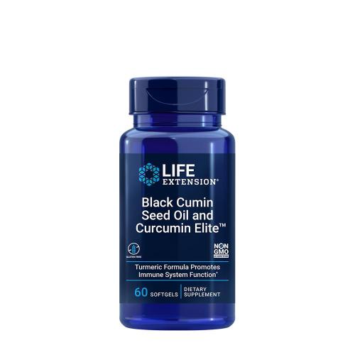 Life Extension Black Cumin Seed Oil and Curcumin Elite™ (60 Capsule moi)