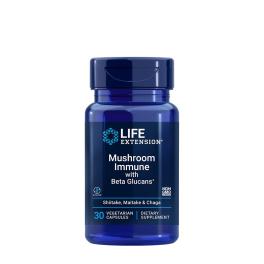   Life Extension Mushroom Immune with Beta Glucans (30 Capsule Vegetale)