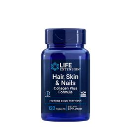   Life Extension Hair, Skin & Nails Collagen Plus Formula (120 Comprimate)