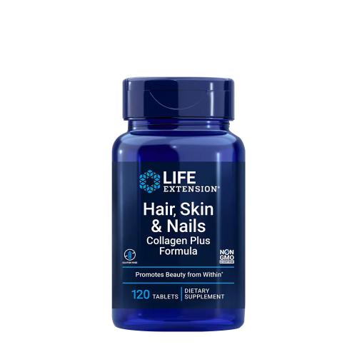 Life Extension Hair, Skin & Nails Collagen Plus Formula (120 Comprimate)