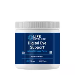   Life Extension Digital Eye Support (30 Comprimate masticabile, Portocale)