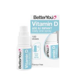   BetterYou Dlux Infant Daily Vitamin D Oral Spray  (15 ml, Fără adaos de aromă)