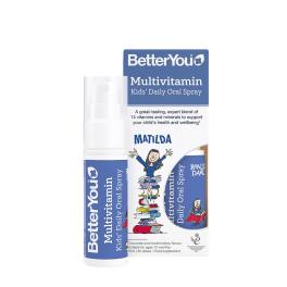   BetterYou Multivitamin Kids' Oral Spray (25 ml, Ciocolată și marshmallow)