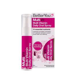   BetterYou Multivitamin Oral Spray (25 ml, Coacăze Negre și Prune Naturale)