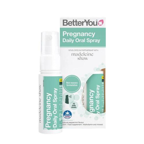 BetterYou Pregnancy Oral Spray (25 ml, Mentă Piperată Naturală)
