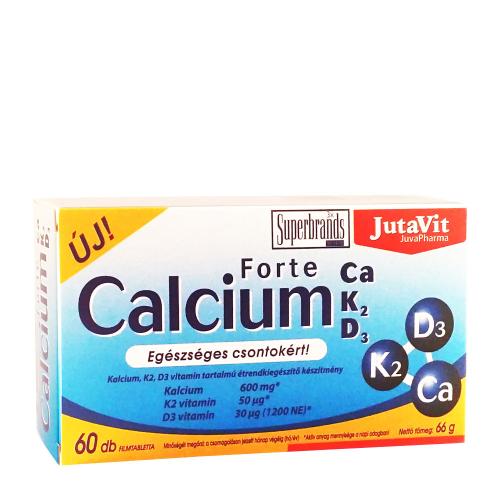 JutaVit Calcium Forte + Ca/K2/D3 tablet (60 Comprimate)