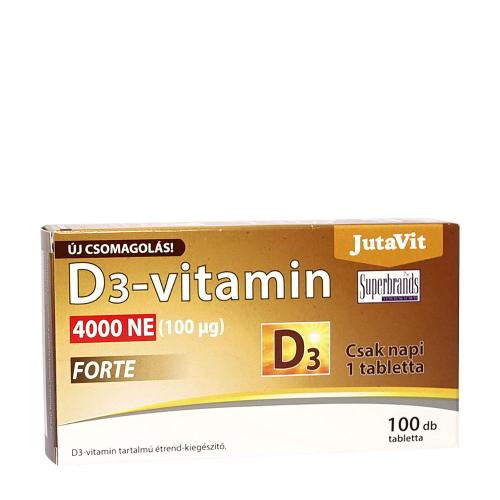 JutaVit Vitamin D3 4000 IU Forte tablet (100 Comprimate)
