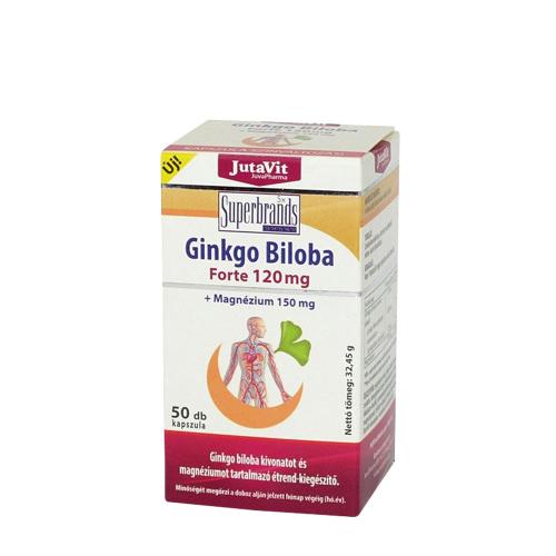 JutaVit Ginkgo Biloba 120 mg + Magnesium 150 mg tablet (50 Capsule)