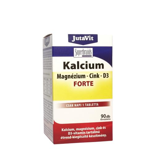 JutaVit Calcium + Magnesium + Zinc + D3 Forte tablet (90 Comprimate)