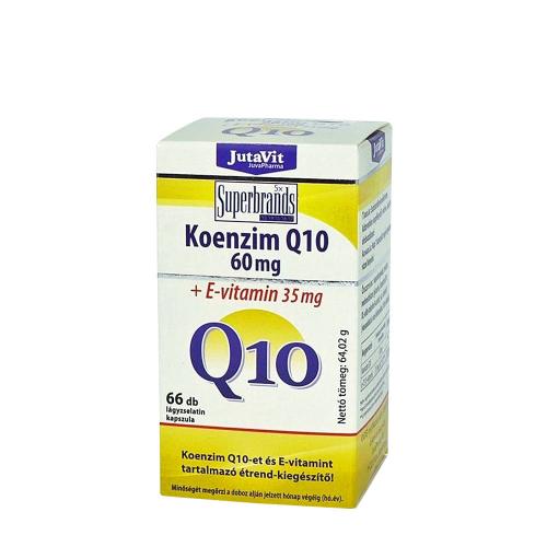 JutaVit Coenzyme Q10 60 mg softgel (66 Capsule moi)