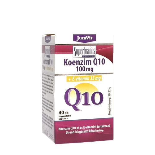 JutaVit Coenzyme Q10 100 mg + Vitamin E capsule (40 Comprimate)