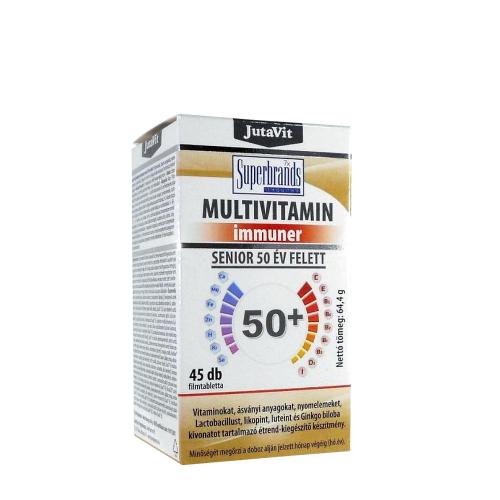 JutaVit Multivitamin Immuner tablets For Seniors (50+) (45 Comprimate)